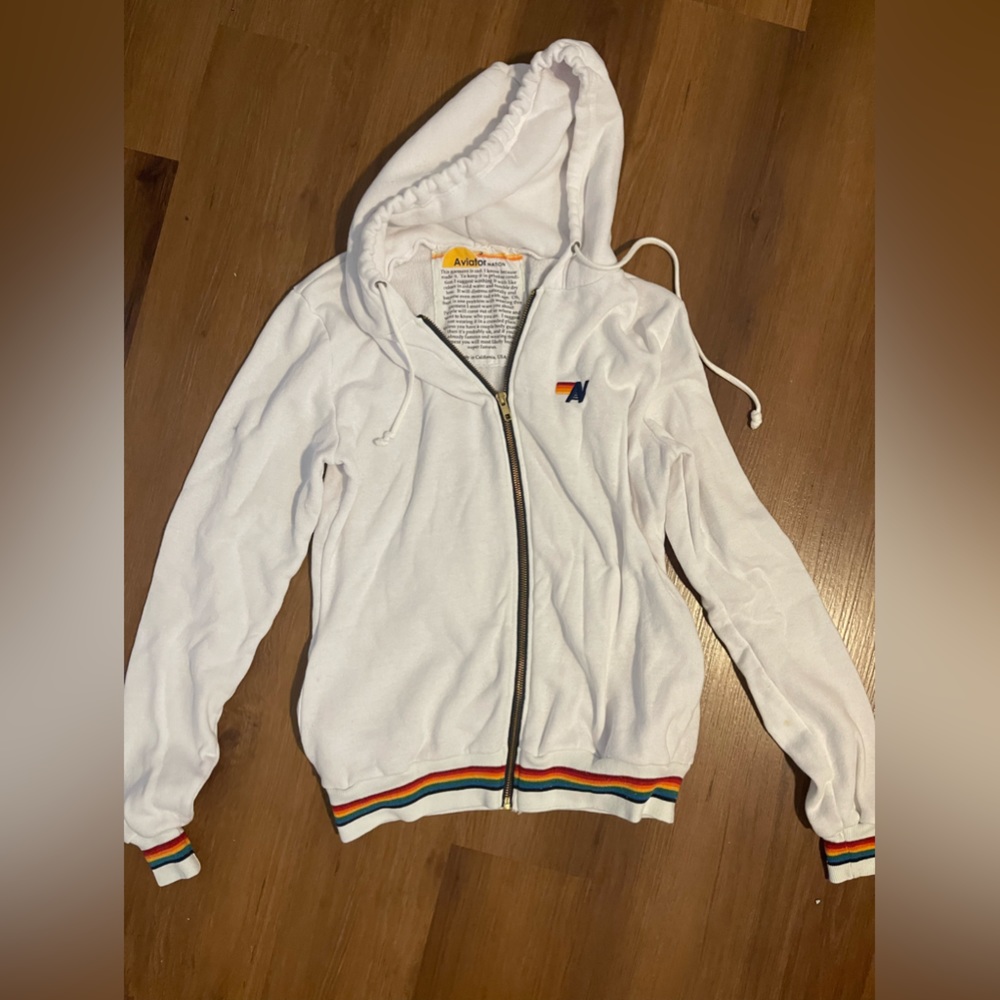 Aviator Nation Hoddie with zipper